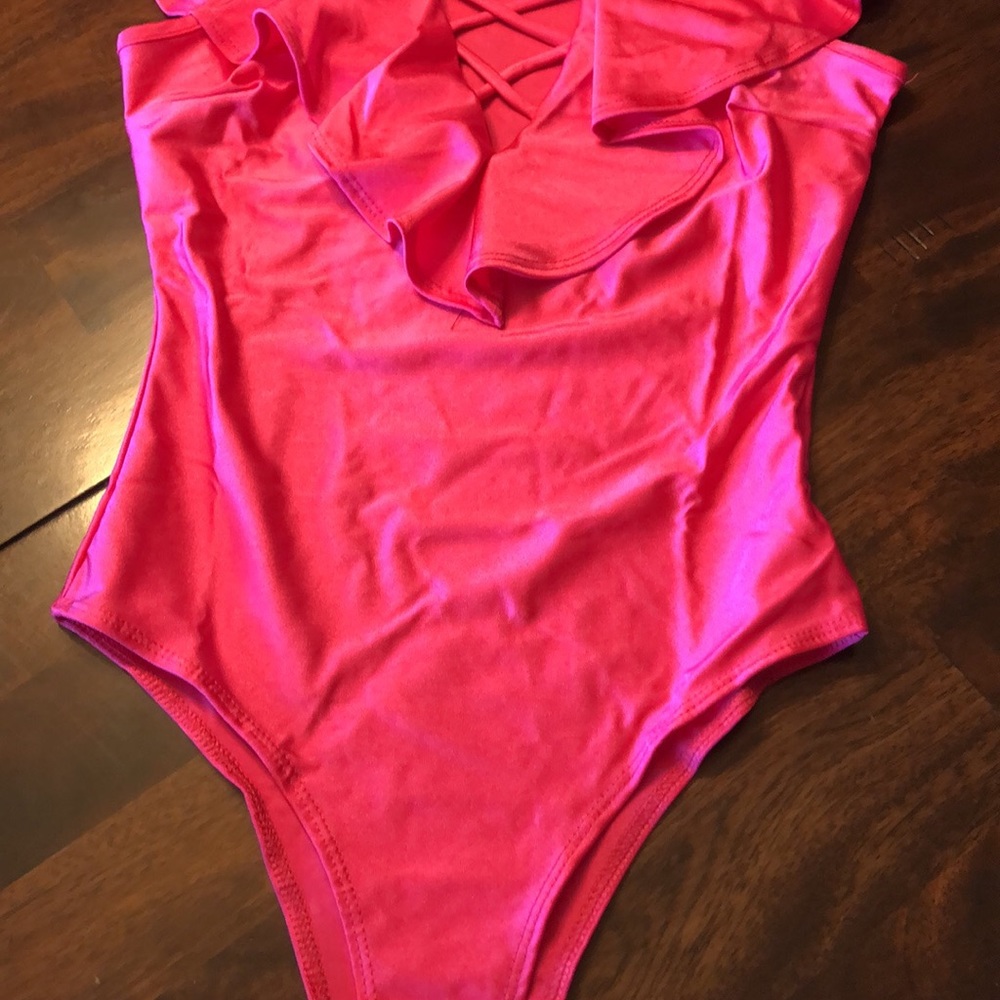 Hot Pink Bodysuit